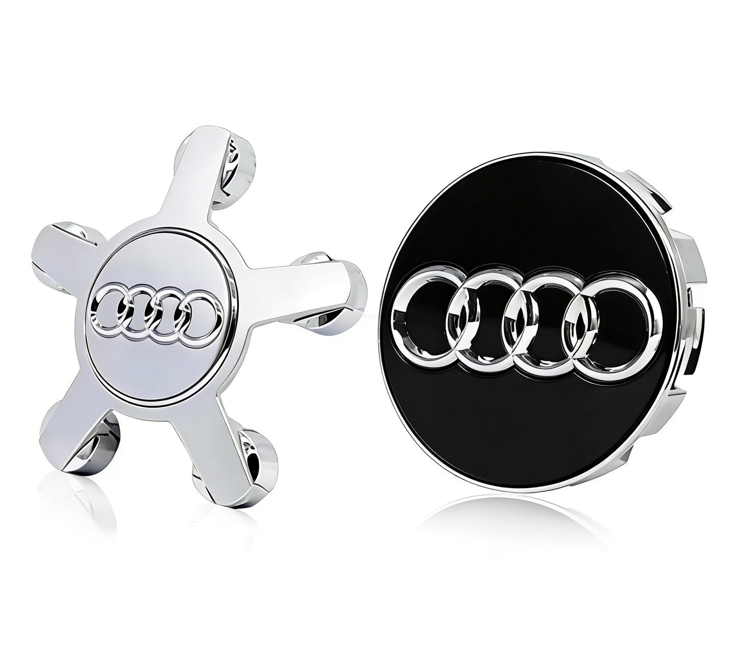 4PCS Self-powered Car Wheel Hub Floating Center Caps