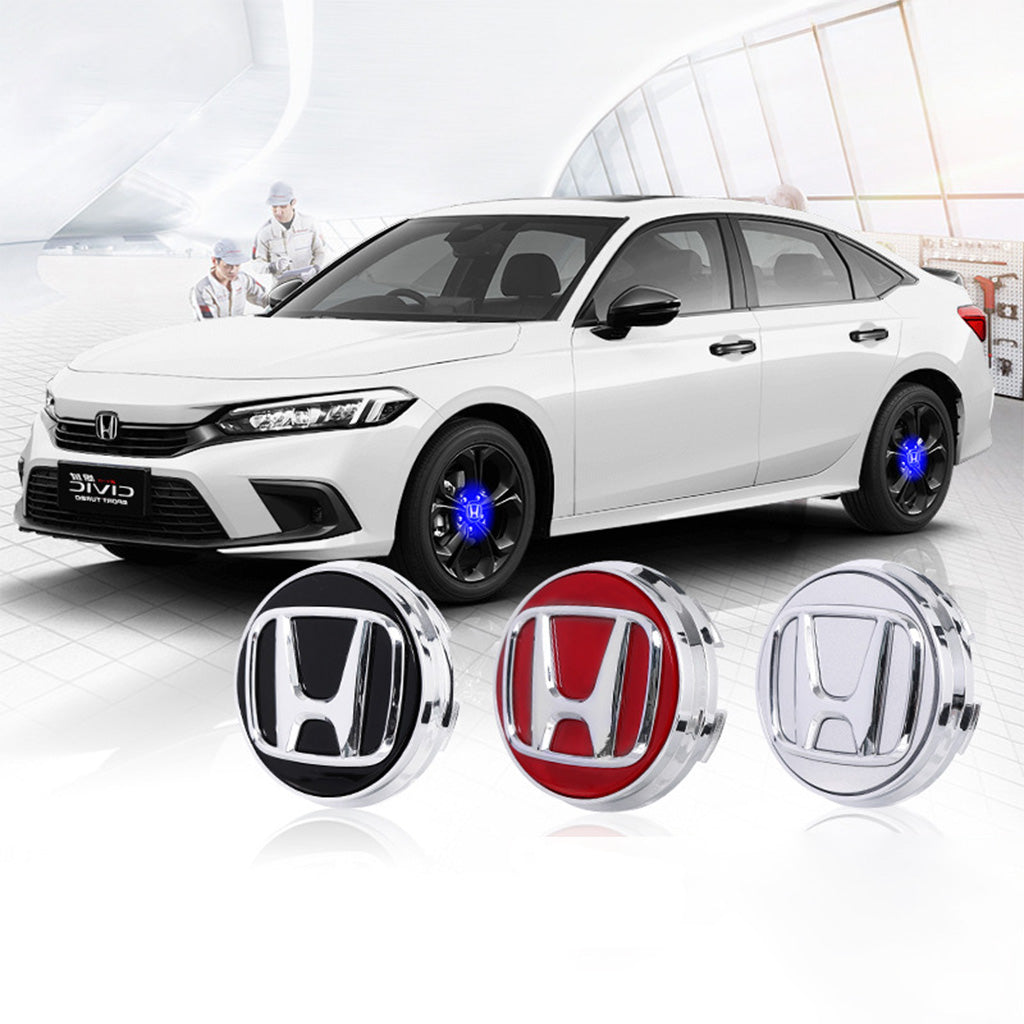 4PCS Self-powered Car Wheel Hub Floating Center Caps