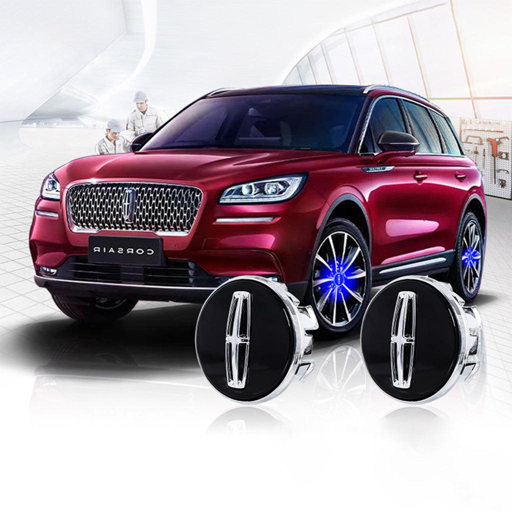 4PCS Self-powered Car Wheel Hub Floating Center Caps