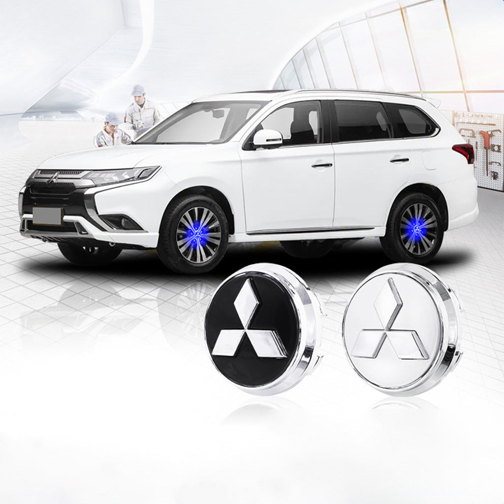 4PCS Self-powered Car Wheel Hub Floating Center Caps