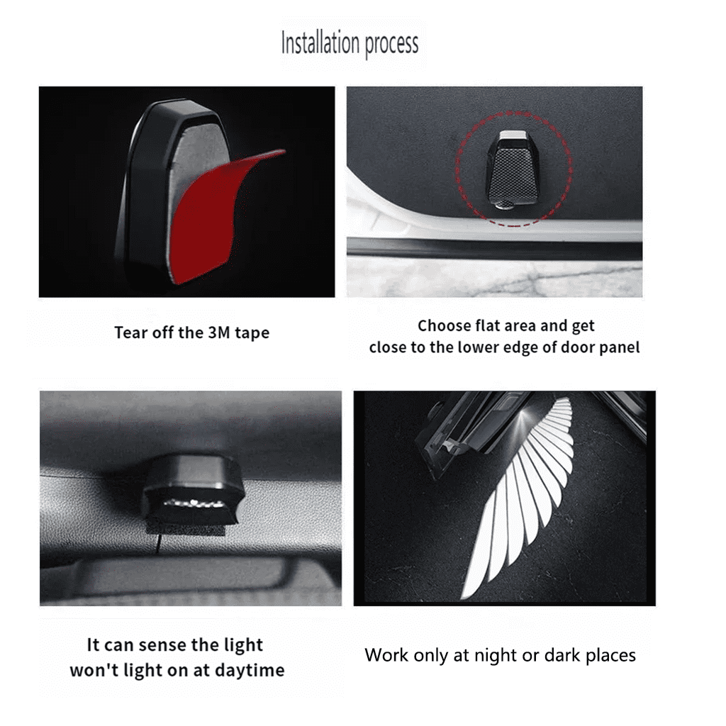 car door logo projector lights​

