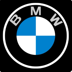 BMW Digital Display Emblem badge