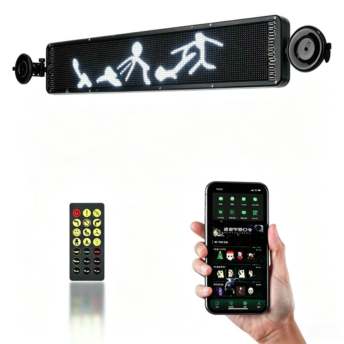 Programmable High Brightness LED Display Screen for Car&Truck