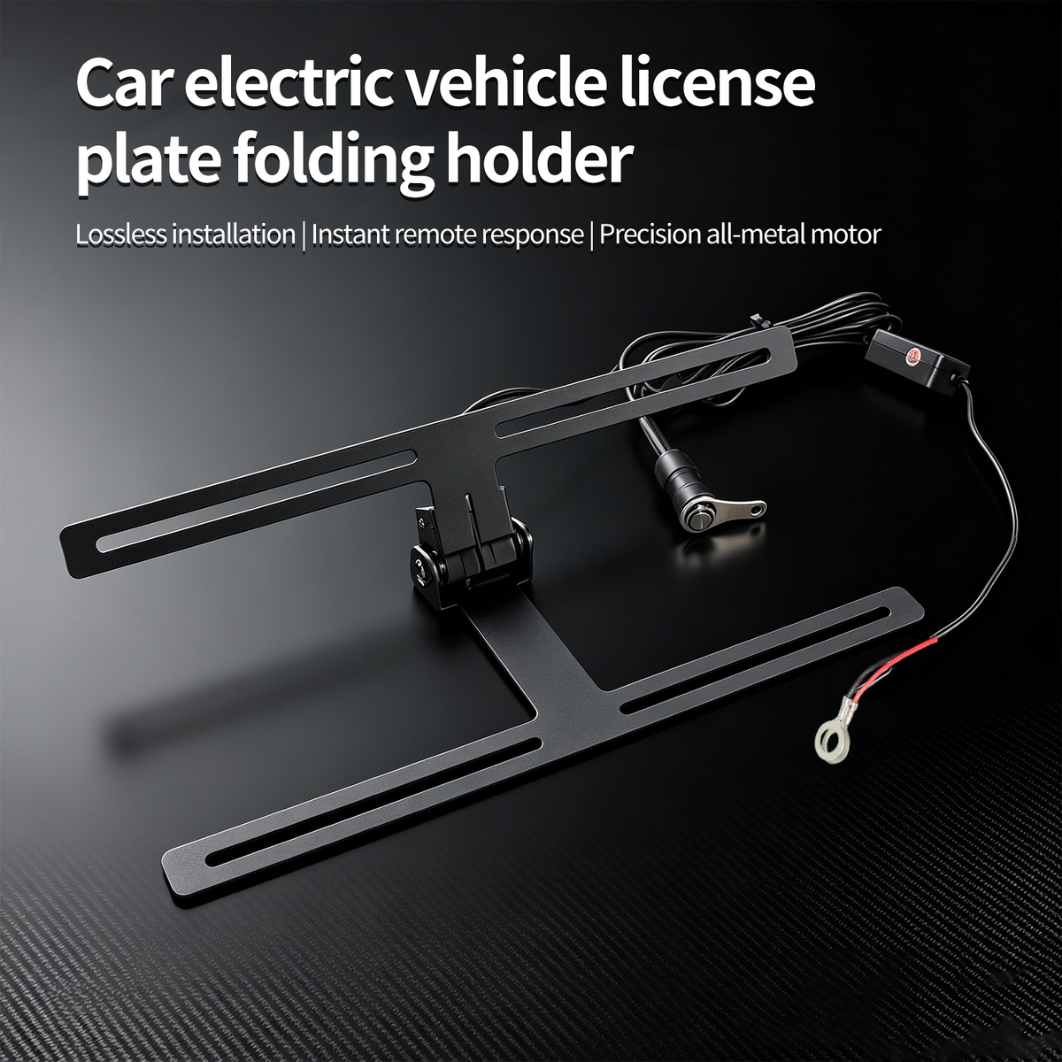 Electric Car License Plate Holder Flipper